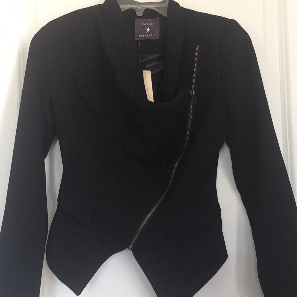 Black blazer.